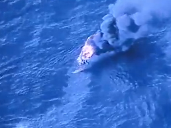 Ataque estadounidense a lancha en costas de Venezuela.