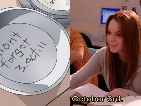 Relos de alquimia de Edward Elric y el personaje de Cady Heron en Chicas Pesadas.