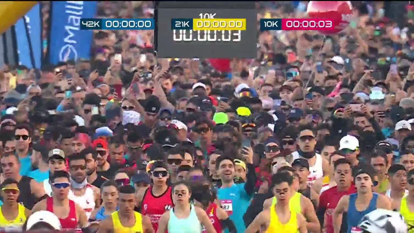 Así fue la largada de los 10K del Puma Maratón de Viña del Mar
