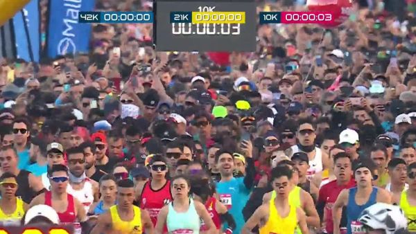 Así fue la largada de los 10K del Puma Maratón de Viña del Mar
