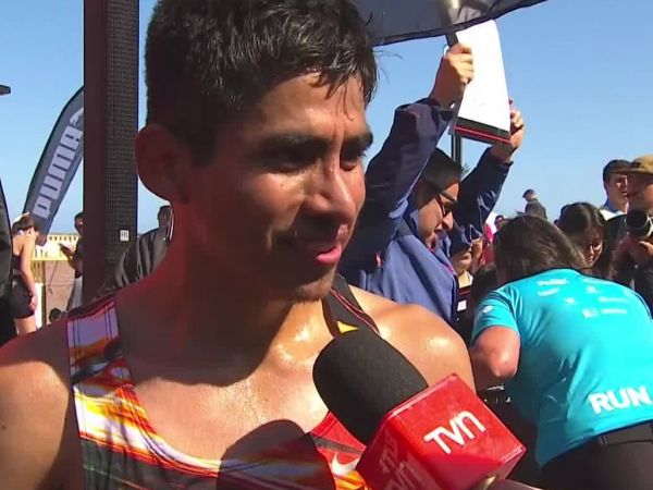 Luis Ostos, segundo lugar 42K Puma Maratón de Viña del Mar