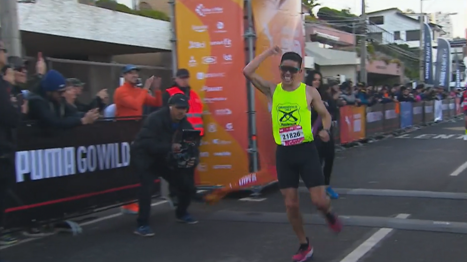 <p>Omar Ceballo, ganador 10K del Puma Maratón de Viña del Mar 2025</p>
