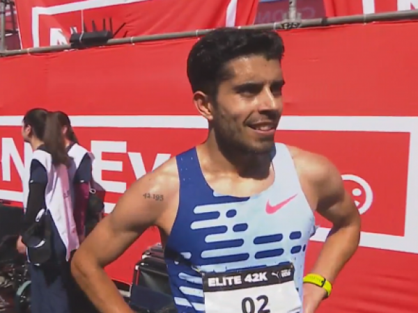 Daniel Cortés, ganador 42K del Puma Maratón de Viña del Mar 2025.