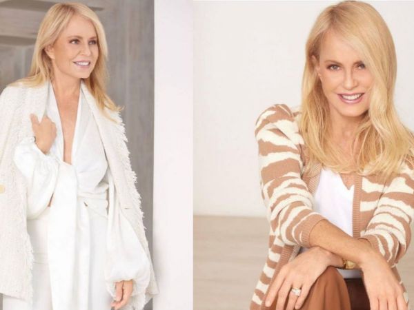 Cecilia Bolocco en diferentes sesiones de modelaje.