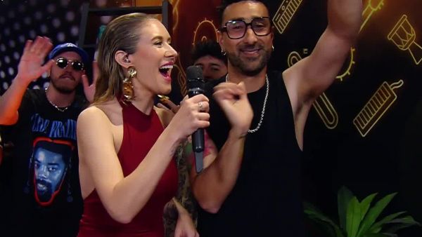 La cumbia llegó al backstage junto a La Combo Tortuga y Carla Jara
