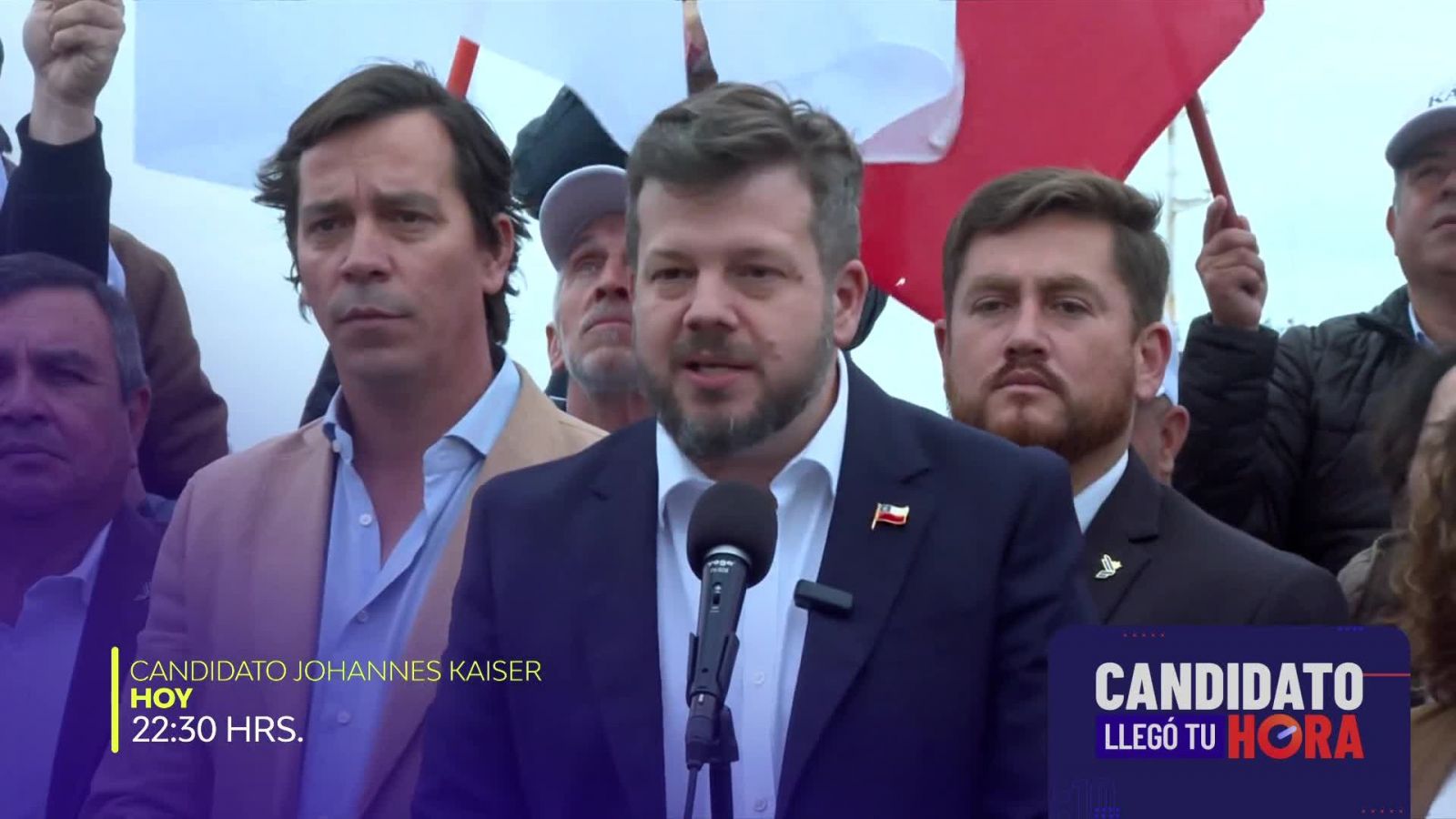 Esta noche en "Candidato, llegó tu hora": Johannes Kaiser
