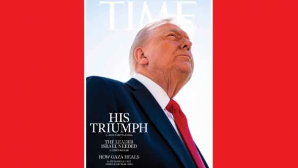 Trump es portada en Time pero no le gustó la foto: "Es realmente mala"
