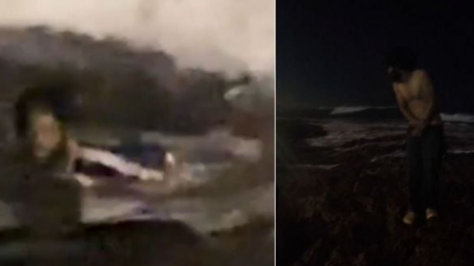 VIDEO | Ciudadano extranjero acusado de robos se lanza al mar para evitar detención en Antofagasta
