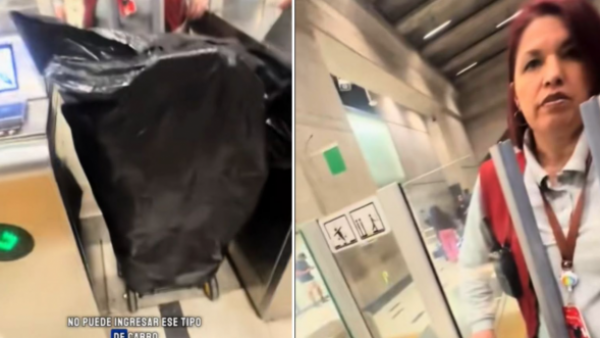 Metro respalda a trabajadora increpada por extranjero: "Los actos están totalmente apegados a los protocolos"
