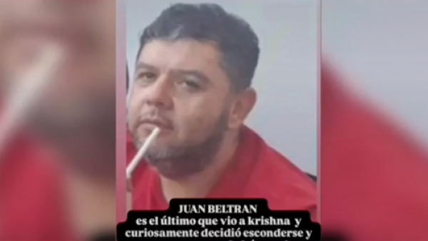 El detalle que permitió la detención del único sospechoso de desaparición de Krishna Aguilera
