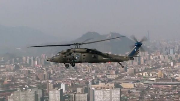 La FACh confirmó el hallazgo del helicóptero Black Hawk que había desaparecido en el sur