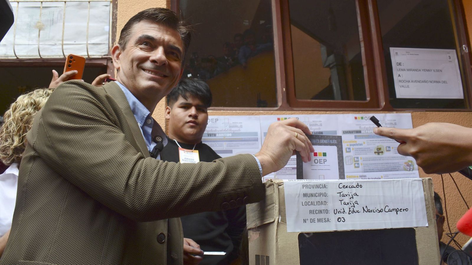 Rodrigo Paz es el nuevo presidente electo de Bolivia
