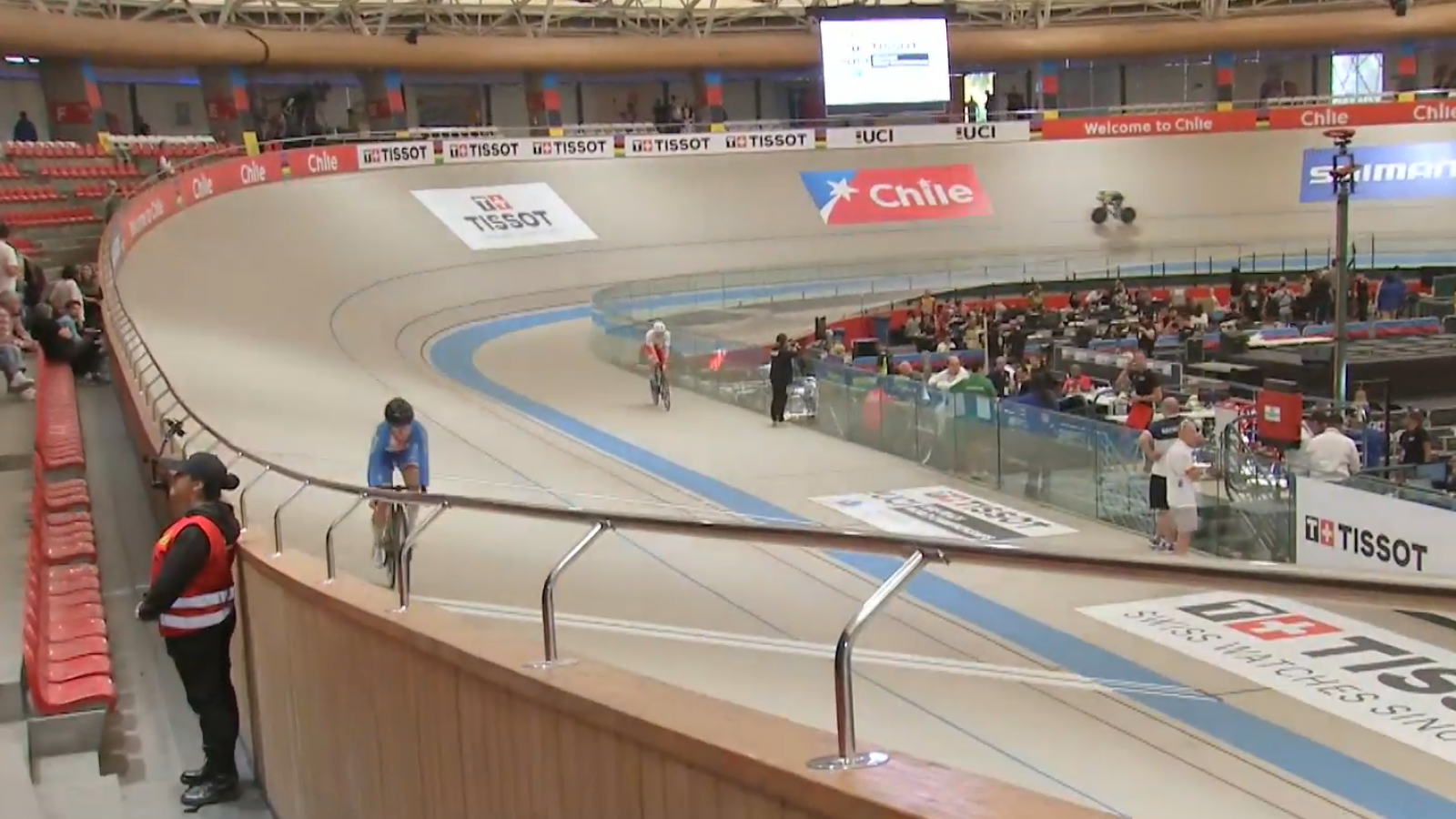 ¡Todo listo en el Velódromo de Peñalolén para el Mundial de Ciclismo Pista Chile 2025!
