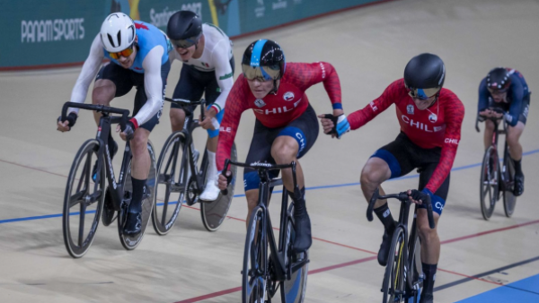 <p>Mundial de Ciclismo Pista 2025</p>¡Esta tarde comienza el Mundial de Ciclismo Pista por TVN!
