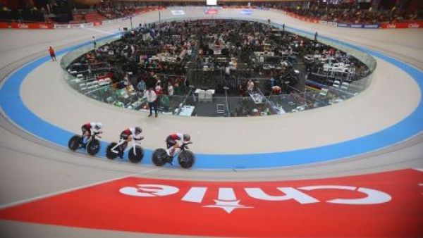 Así se vivió la jornada inaugural del Mundial de Ciclismo Pista Chile 2025
