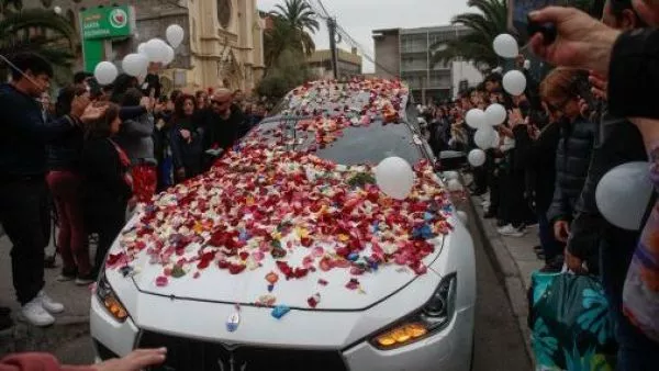 El emotivo y masivo funeral de Esteban Hermosilla, el niño que murió por culpa de delincuentes