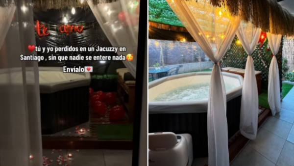 Polémica en La Florida por Airbnb con jacuzzi en edificio residencial
