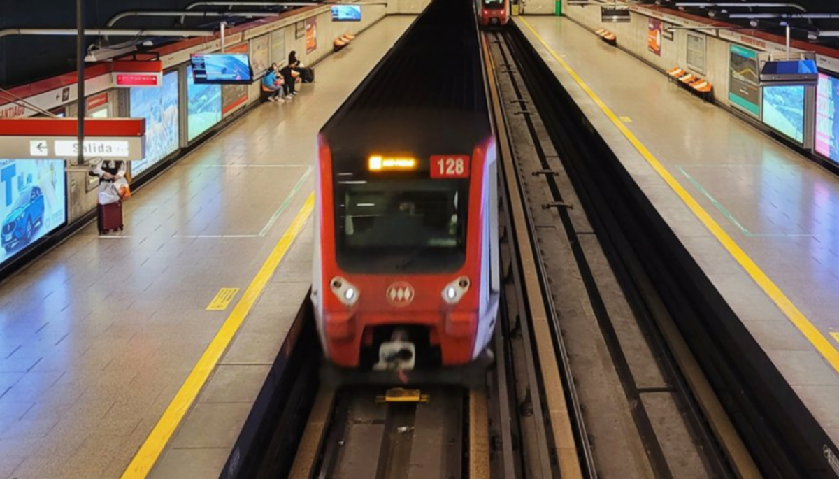 Metro suspende el servicio en siete estaciones
