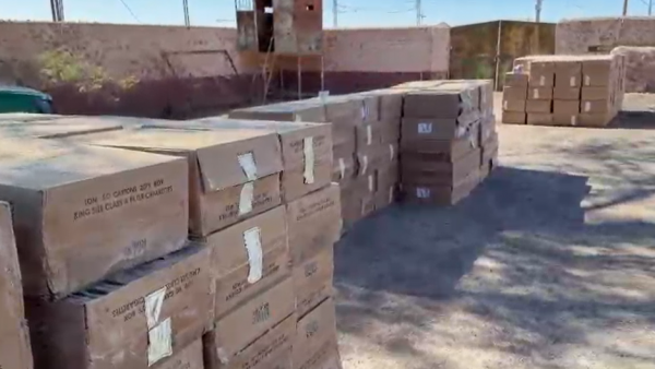 Carabineros incauta más de 500 mil cajetillas de cigarrillos ilegales
