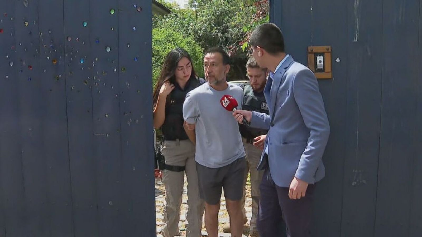En estado de meditación: Así fue detenido el principal sospechoso de triple homicidio en La Reina
