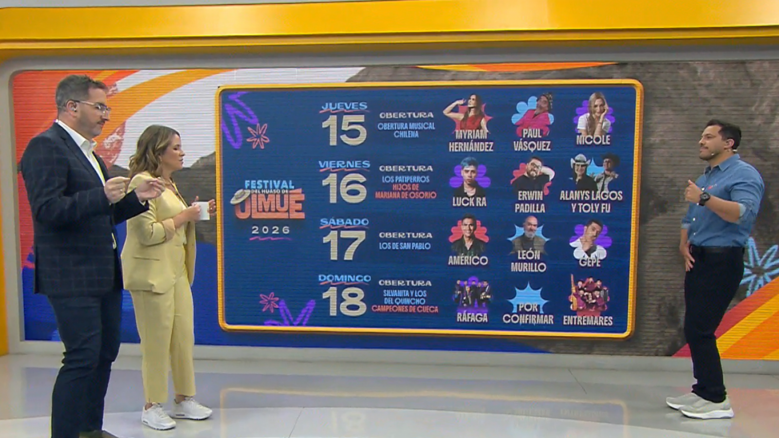 Imperdible: Revisamos la parrilla completa del Festival del Huaso de Olmué 2026
