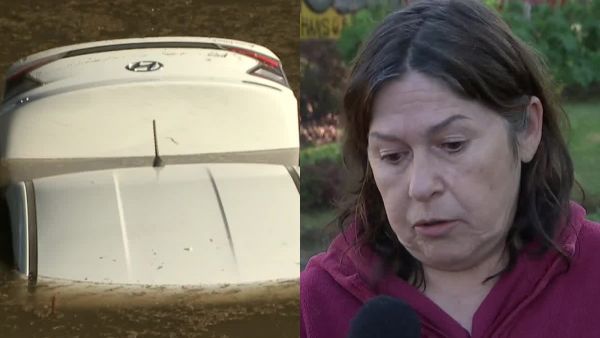 “La solidaridad de una familia fue lo que me sacó de esta situación tan difícil”: Autos quedaron flotando en paso nivel en Ñuñoa
