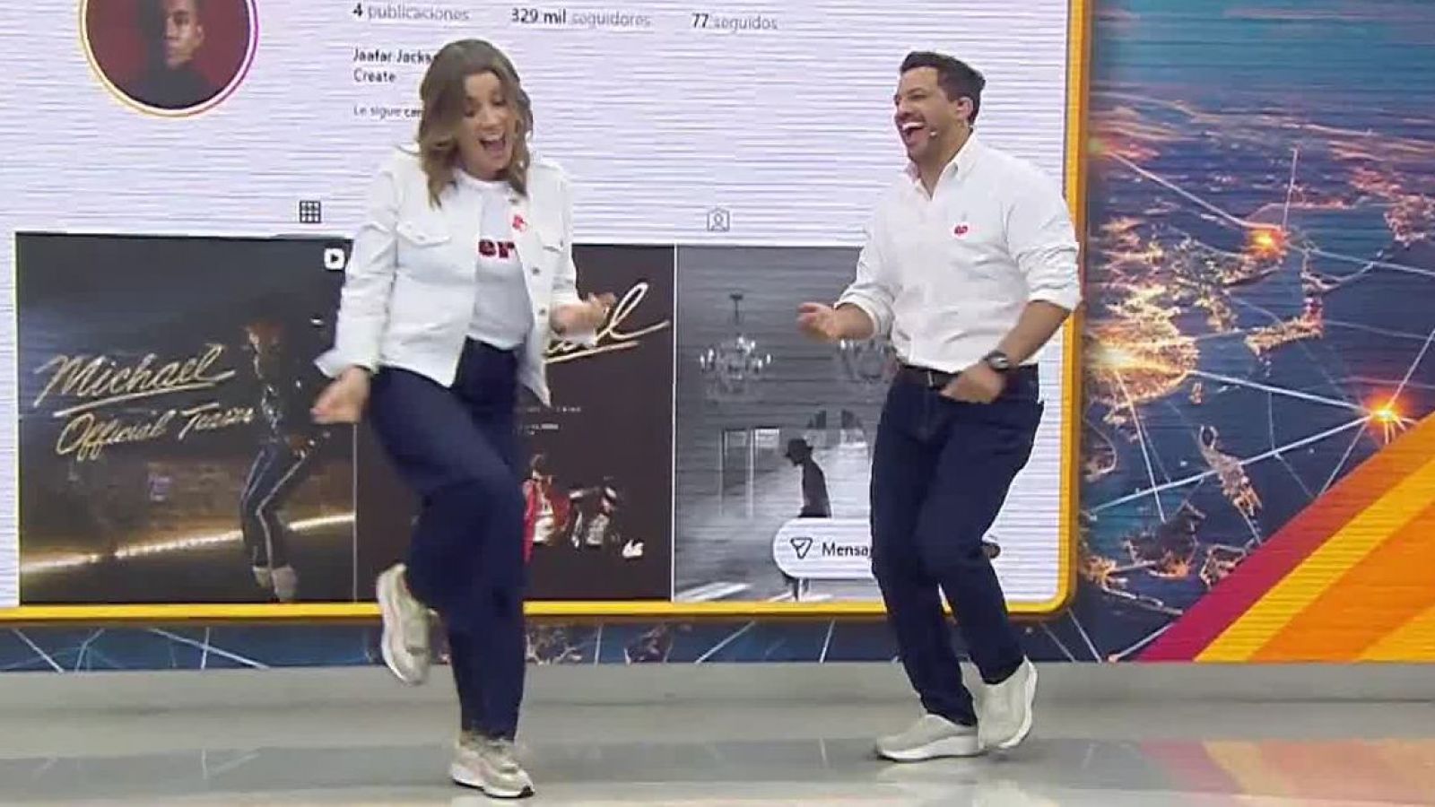 "Somos los The Jackson 5": Simón y Monse sorprendieron con su baile matutino
