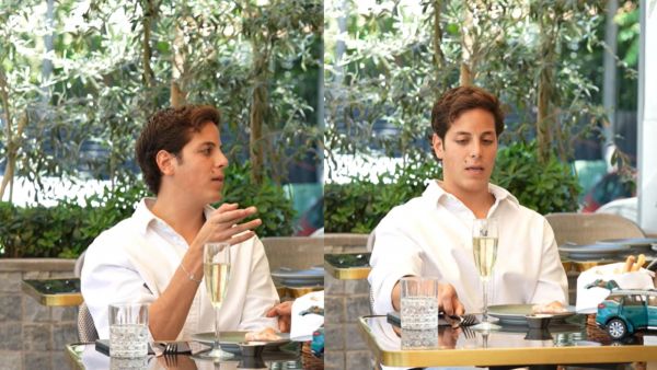 <p>Entrevista Máximo Menem Bolocco</p>"Me puse a llorar": Máximo Menem revela inédita experiencia paranormal que vivió con su padre
