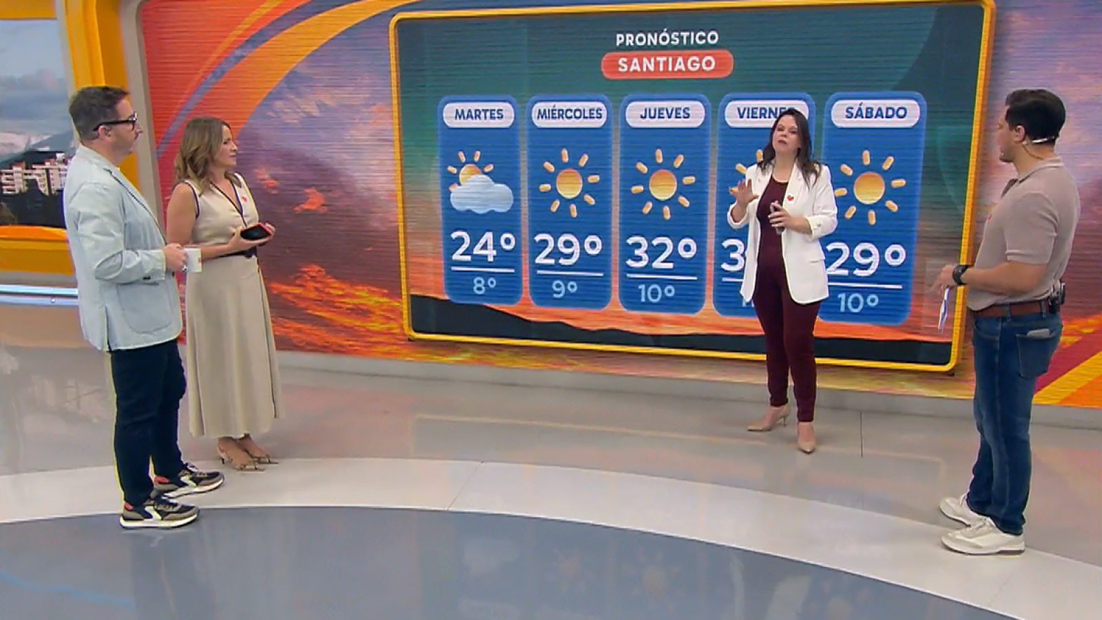 <p>Pronóstico del tiempo - Lunes 10 de noviembre de 2025</p>

