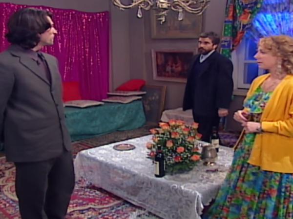 Juan y Rafael junto a Jovanka en Romané