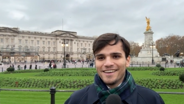 En vivo desde Londres: Martín Ortiz sorprende con despacho para "El Medio Día"
