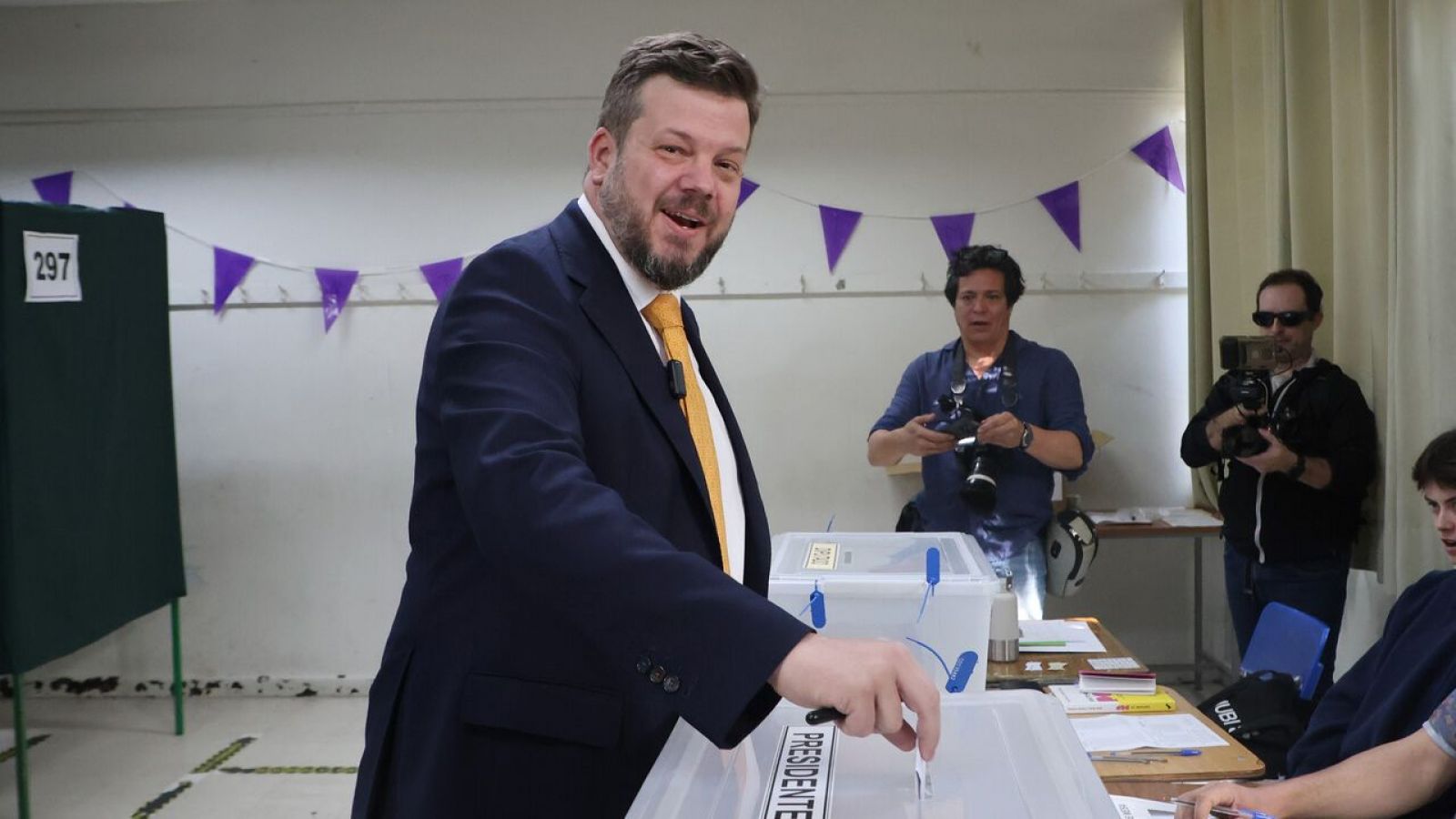 <p>Votación del candidato Johanes Kaiser</p>
