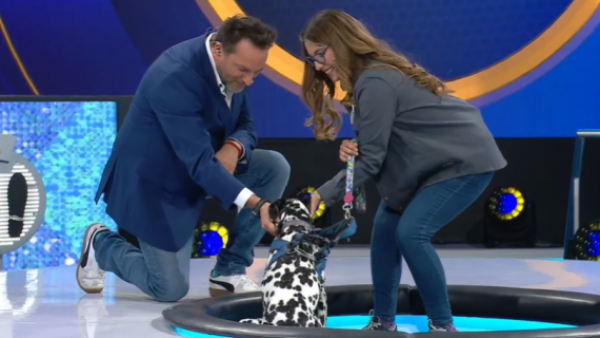 ¡Josefa llegó a competir junto a su "perrhija" Lourdes!