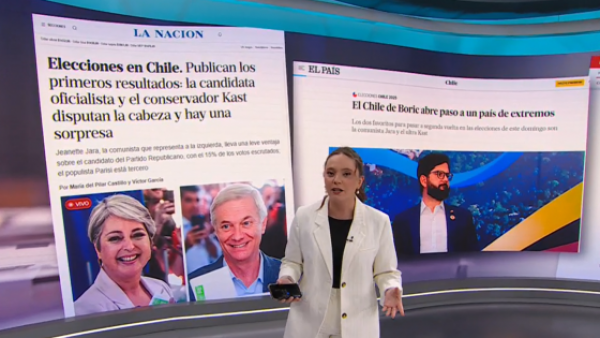 "Modelos opuestos por la presidencia": Así reaccionó la prensa internacional ante las elecciones en Chile
