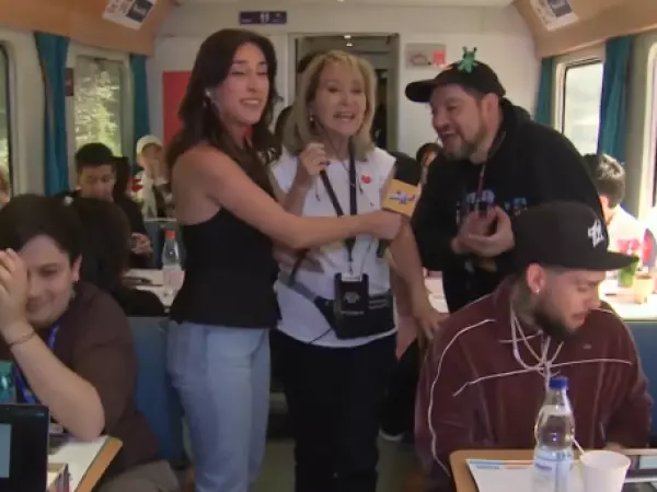 Tren solidario de la Teletón al sur de Chile