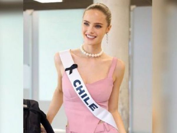 El significado de la cinta de luto que porta Inna Moll en su banda de Miss Universo Chile