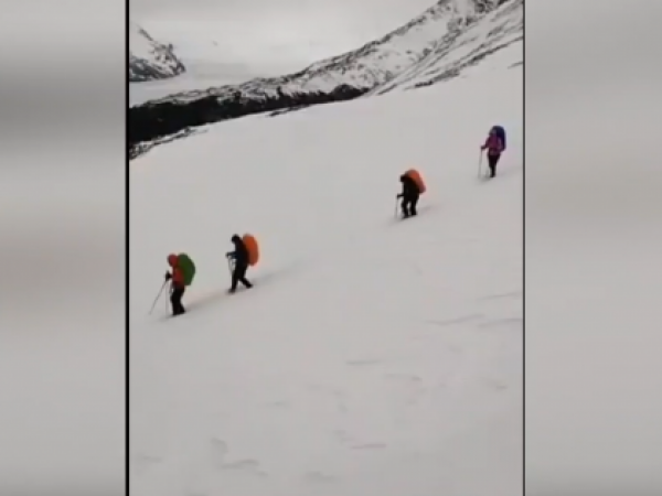 Las malas condiciones del tiempo en las Torres del Paine