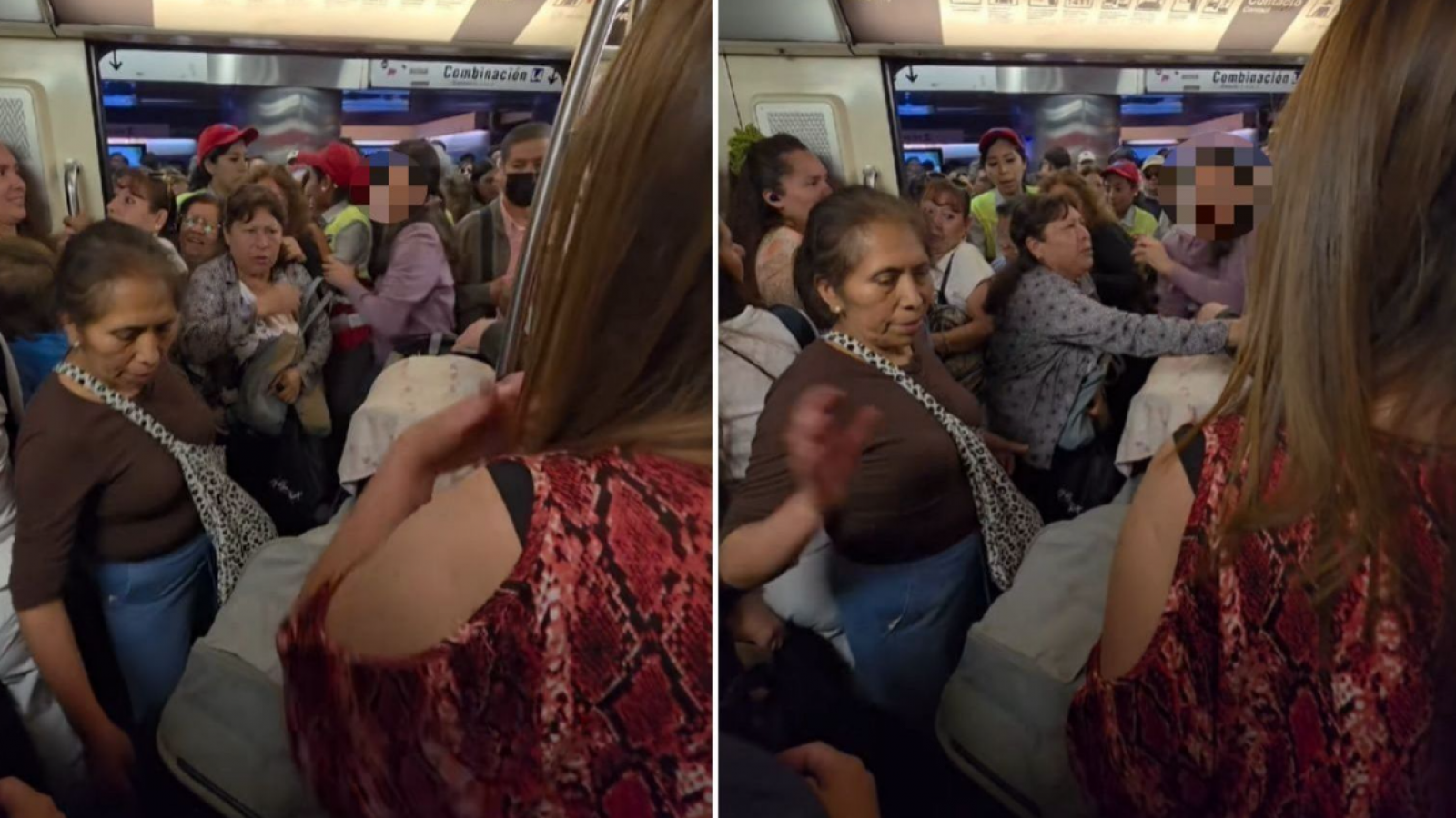 Metro responde a viral de madre con coche de gran tamaño en vagón