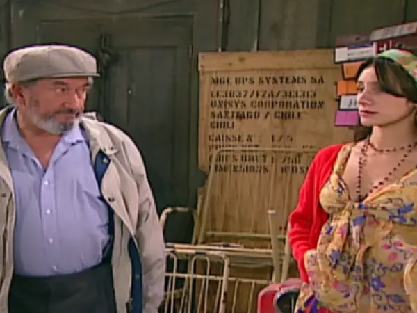 Milenka intenta conversar con Melquíades para logar un acuerdo