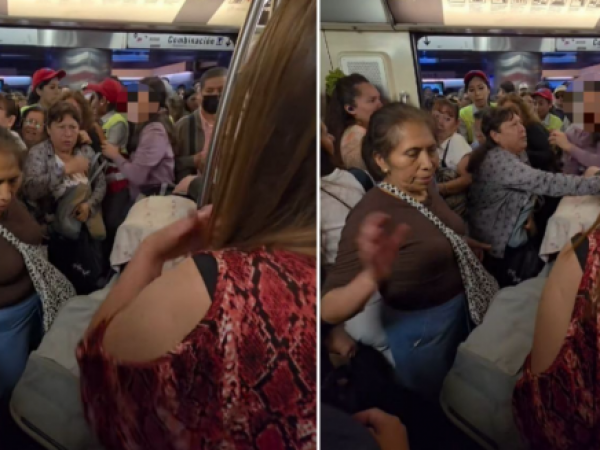 Metro responde a viral de madre con coche de gran tamaño en vagón