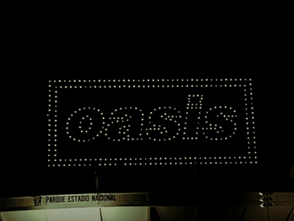 Show de drones de Oasis en Chile