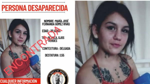Estaba en situación de calle: Aparece joven que era intensamente buscada al fugarse del Hospital Félix Bulnes
