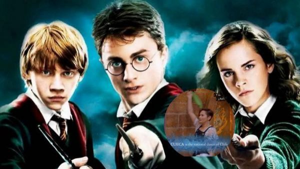 ¡Mi país, mi país!: Chilena hizo bailar cueca a querido actor de Harry Potter
