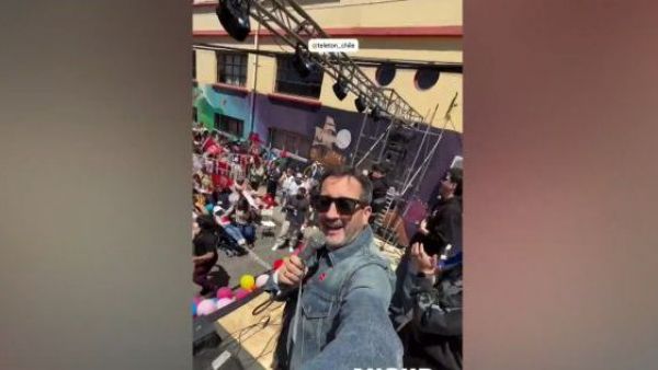 Eduardo cerró la Gira Teletón en el sur del país