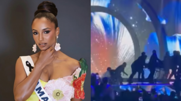 Actualizan estado de salud de Miss Jamaica tras caída en Miss Universo 2025