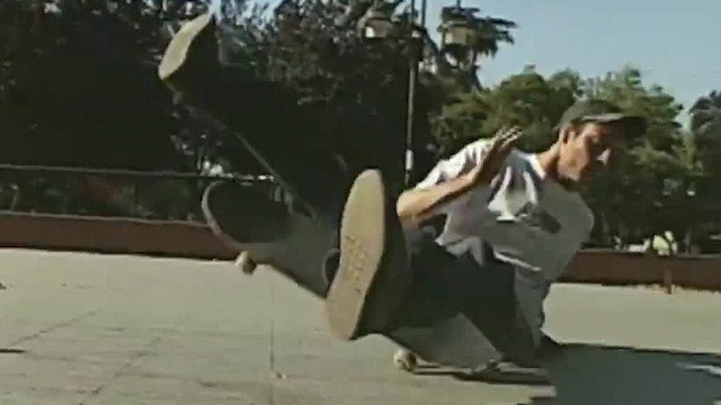 Participante de desafío de skate en programa ¿Te Atreves?