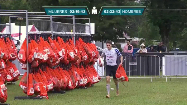 Con el uruguayo Federico Scarabino a la cabeza: comienza el último tramo del Ironman 70.3 de Valdivia

