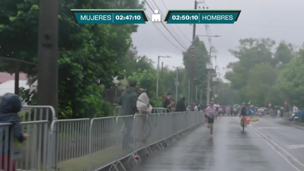 Bajo la lluvia valdiviana: Bárbara Riveros busca quedarse con el oro del Ironman 70.3
