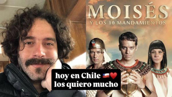 "Los quiero mucho": protagonista de Moisés reacciona al estreno de la teleserie en TVN