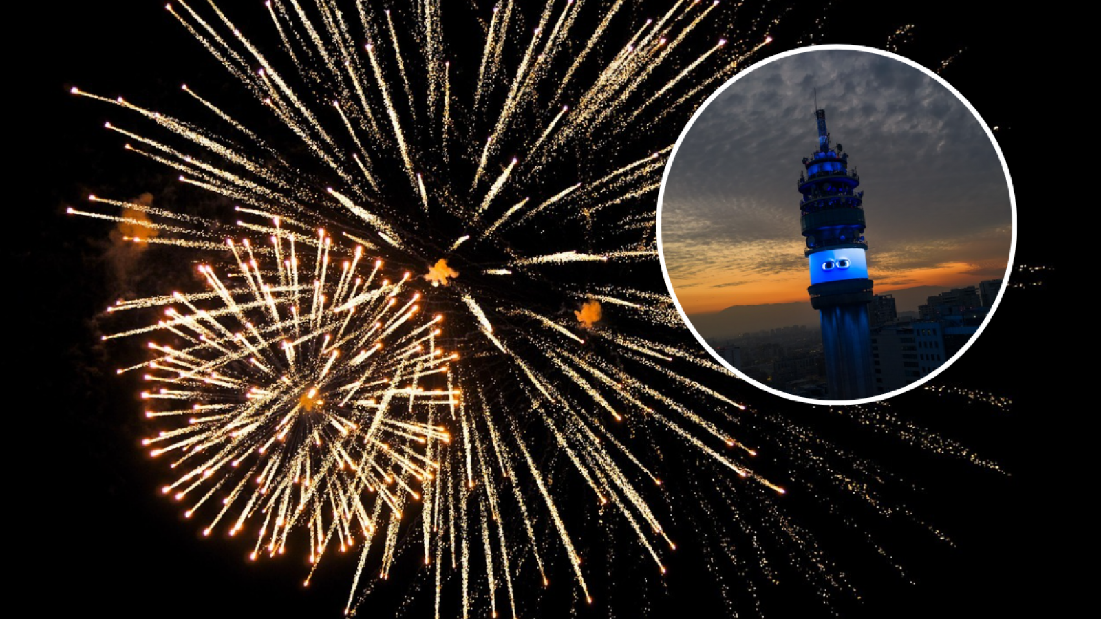 Después de 7 años vuelve el Año Nuevo a la Torre Entel: prometen show de drones y fuegos artificiales